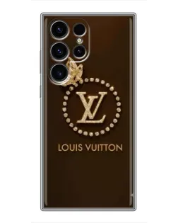 Чехол для Ulefone Note 22 с картинкой «LV — золотая печать»