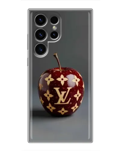 Чехол для Ulefone Note 22 с картинкой «Красное яблоко LV»