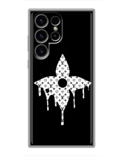 Чехол для Ulefone Note 22 с картинкой «Цветочная монограмма»