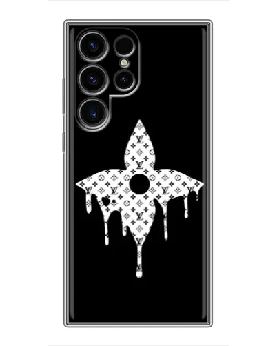 Чехол для Ulefone Note 22 с картинкой «Цветочная монограмма»
