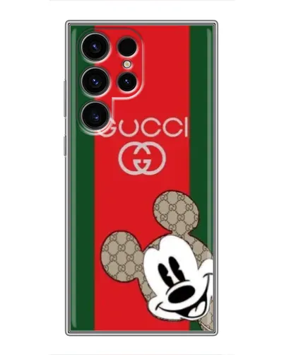 Чохол для Ulefone Note 22 з картинкою «Gucci — смуги та Міккі»