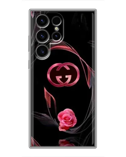 Чохол для Ulefone Note 22 з картинкою «Gucci — неонова троянда»