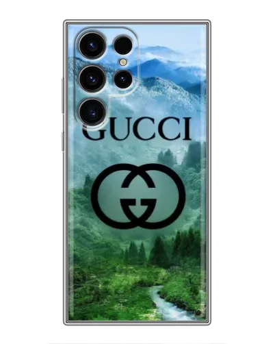 Чохол для Ulefone Note 22 з картинкою «Gucci — гірський пейзаж»