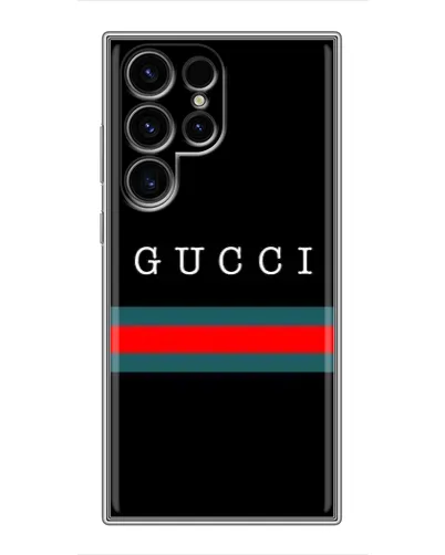 Чохол для Ulefone Note 22 з картинкою «Gucci — червоний пояс»