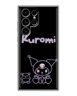 Чохол для Ulefone Note 22 з картинкою «Kuromi — чорний мінімалізм»