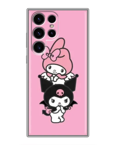 Чохол для Ulefone Note 22 з картинкою «My Melody та Kuromi»