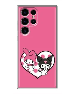 Чохол для Ulefone Note 22 з картинкою «Kuromi та My Melody»