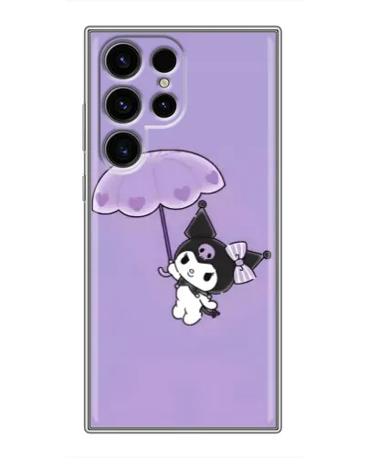 Чохол для Ulefone Note 22 з картинкою «Kuromi з парасолькою»