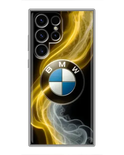 Чохол для Ulefone Note 22 з картинкою «Золотистий дим BMW»