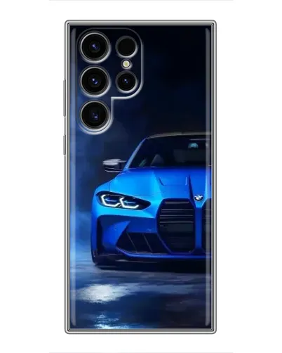 Чохол для Ulefone Note 22 з картинкою «Блакитна BMW M4»