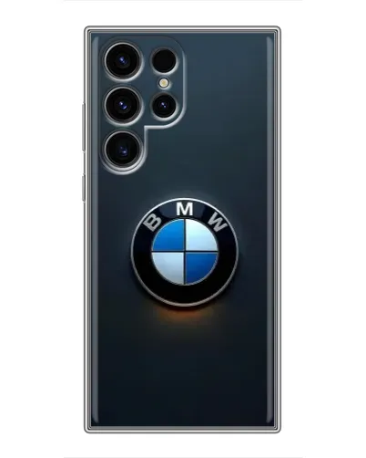 Чохол для Ulefone Note 22 з картинкою «Логотип BMW — мінімалізм»