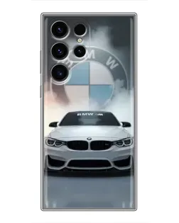 Чохол для Ulefone Note 22 з картинкою «BMW в білому диму» Чохол для Ulefone Note 22 з картинкою «BMW в білому диму»