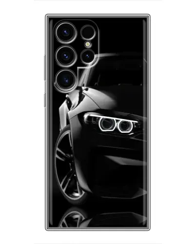 Чехол для Ulefone Note 22 с картинкой «Черная BMW — профиль» Чехол для Ulefone Note 22 с картинкой «Черная BMW — профиль»