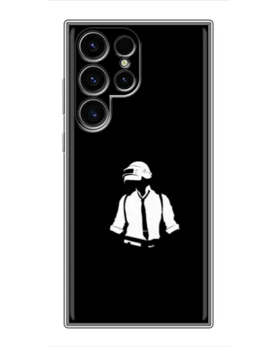 Чохол для Ulefone Note 22 з картинкою «PUBG — білий шолом» Чохол для Ulefone Note 22 з картинкою «PUBG — білий шолом»