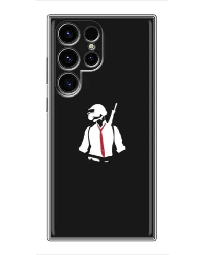 Чохол для Ulefone Note 22 з картинкою «PUBG — силует воїна» Чохол для Ulefone Note 22 з картинкою «PUBG — силует воїна»