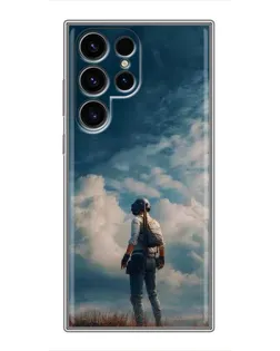 Чохол для Ulefone Note 22 з картинкою «Герой PUBG на скелі» Чохол для Ulefone Note 22 з картинкою «Герой PUBG на скелі»