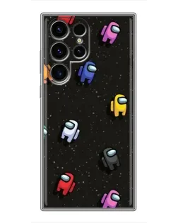 Чохол для Ulefone Note 22 з картинкою «Космічний патерн Among Us»