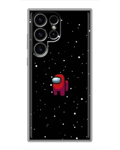 Чохол для Ulefone Note 22 з картинкою «Червоний Among Us»