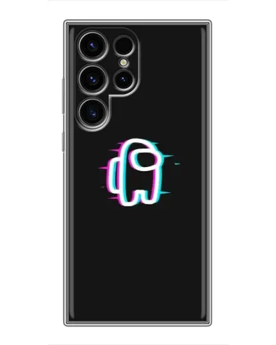 Чохол для Ulefone Note 22 з картинкою «Among Us неон»