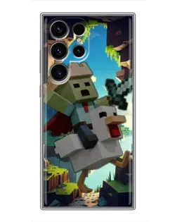 Чохол для Ulefone Note 22 з картинкою «Стів та гусь»