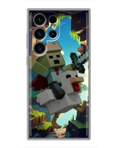 Чохол для Ulefone Note 22 з картинкою «Стів та гусь»