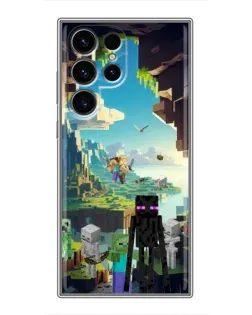 Чохол для Ulefone Note 22 з картинкою «Ендермен у лісі»