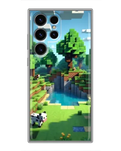 Чохол для Ulefone Note 22 з картинкою «Minecraft літній день»