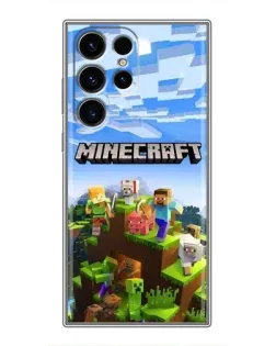 Чохол для Ulefone Note 22 з картинкою «Minecraft класичний світ»