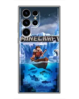 Чохол для Ulefone Note 22 з картинкою «Minecraft льодянийсвіт»