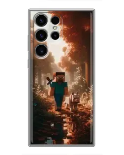 Чохол для Ulefone Note 22 з картинкою «Стів у лісі»