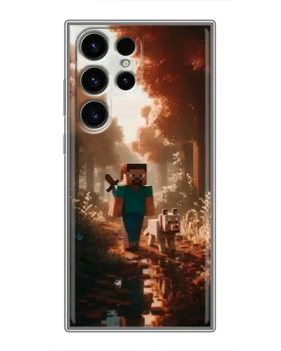 Чохол для Ulefone Note 22 з картинкою «Стів у лісі»