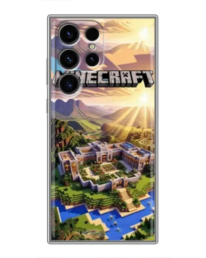 Чохол для Ulefone Note 22 з картинкою «Minecraft панорама»