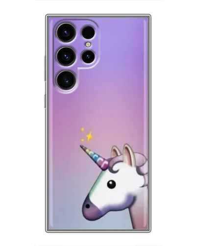 Чехол для Ulefone Note 22 с картинкой «Единорог градиент»