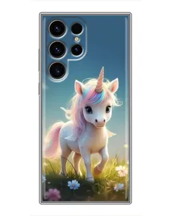Чехол для Ulefone Note 22 с картинкой «Единорог на поляне» Чехол для Ulefone Note 22 с картинкой «Единорог на поляне»