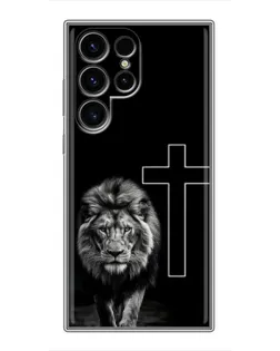Чохол для Ulefone Note 22 з картинкою «Лев та Хрест»
