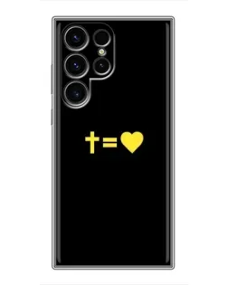 Чохол для Ulefone Note 22 з картинкою «Серце та Хрест»