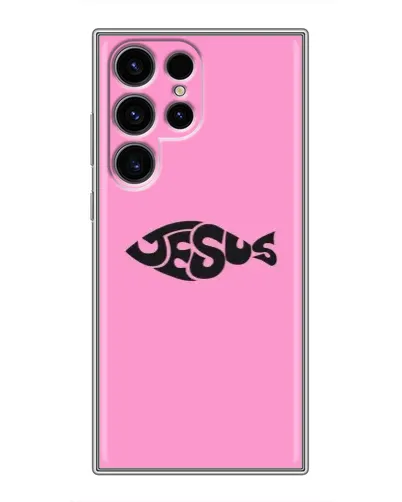 Чохол для Ulefone Note 22 з картинкою «Рожевий символ Jesus» Чохол для Ulefone Note 22 з картинкою «Рожевий символ Jesus»