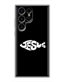 Чехол для Ulefone Note 22 с картинкой «Рыба Jesus»