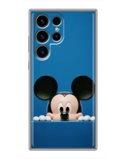 Чехол для Ulefone Note 22 с картинкой «Микки выглядывает» Чехол для Ulefone Note 22 с картинкой «Микки выглядывает»
