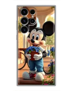 Чехол для Ulefone Note 22 с картинкой «Микки садовод»