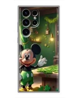Чехол для Ulefone Note 22 с картинкой «Микки в мастерской»