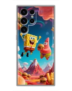 Чехол для Ulefone Note 22 с картинкой «Космический фастфуд» Чехол для Ulefone Note 22 с картинкой «Космический фастфуд»