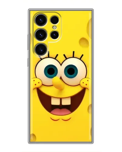 Чехол для Ulefone Note 22 с картинкой «Губка Боб улыбка»