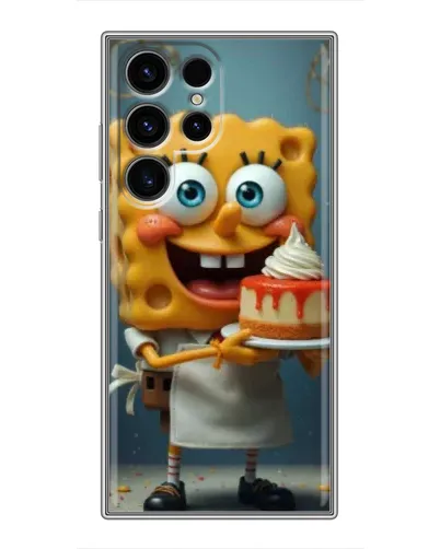 Чехол для Ulefone Note 22 с картинкой «Повар Спанч Боб»