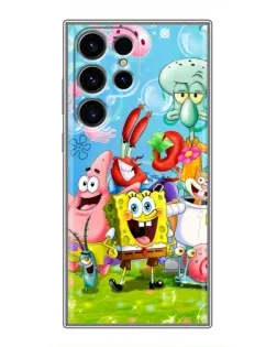 Чехол для Ulefone Note 22 с картинкой «Губка Боб и друзья» Чехол для Ulefone Note 22 с картинкой «Губка Боб и друзья»