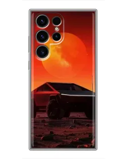 Чохол для Ulefone Note 22 з картинкою «Cybertruck на Марсі»
