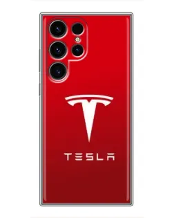 Чохол для Ulefone Note 22 з картинкою «Tesla Red Classic»