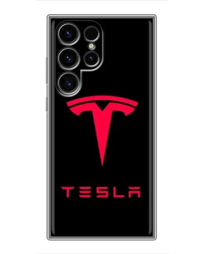 Чохол для Ulefone Note 22 з картинкою «Tesla Red Logo» Чохол для Ulefone Note 22 з картинкою «Tesla Red Logo»