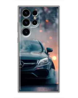 Чохол для Ulefone Note 22 з картинкою «Mercedes — нічне місто»