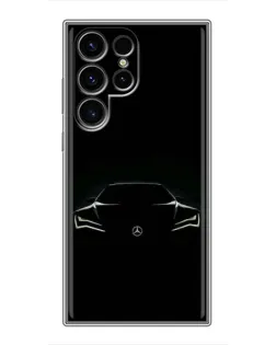 Чохол для Ulefone Note 22 з картинкою «Mercedes — силует авто» Чохол для Ulefone Note 22 з картинкою «Mercedes — силует авто»